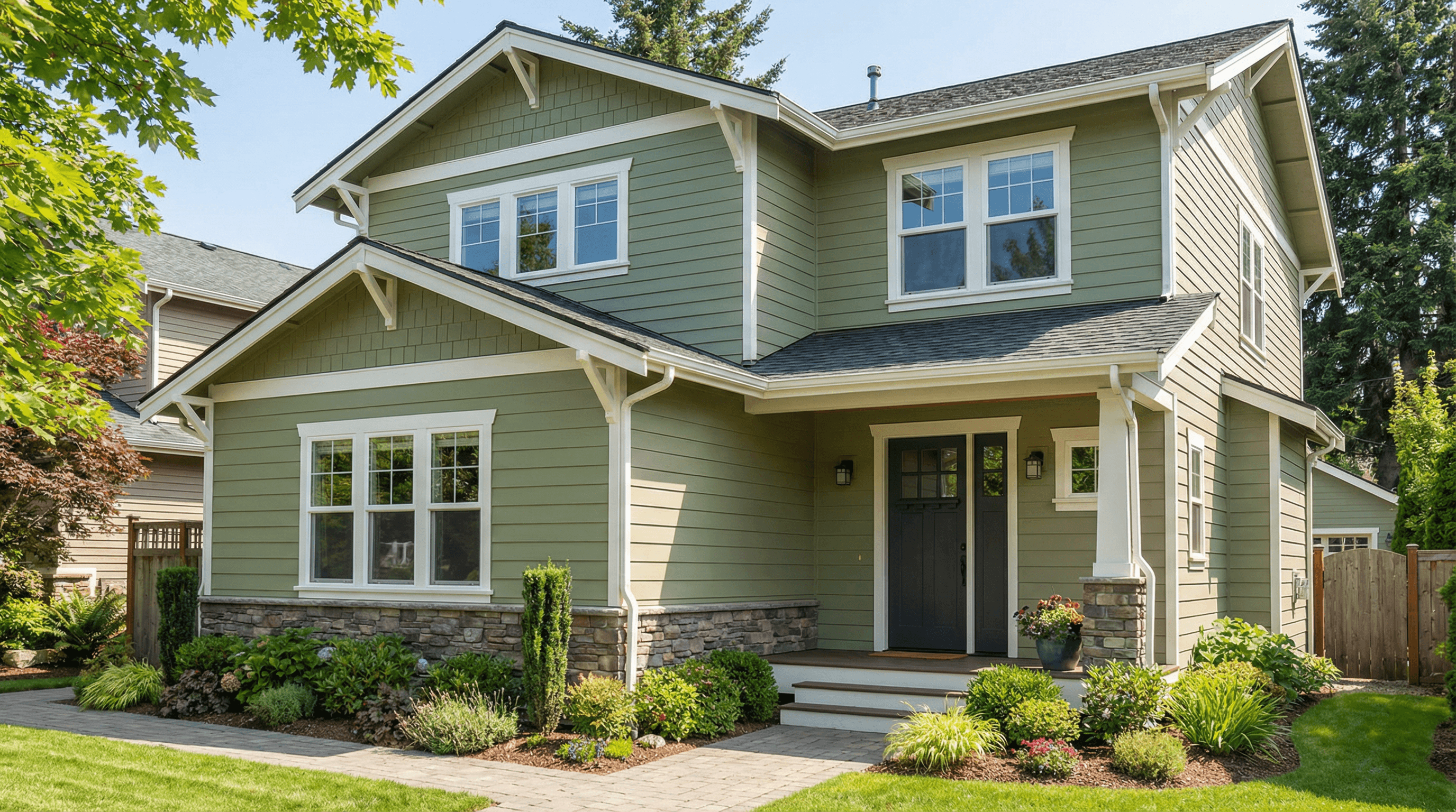 【知立市K様邸】サイディング外壁塗装・屋根遮熱塗装が完工しました